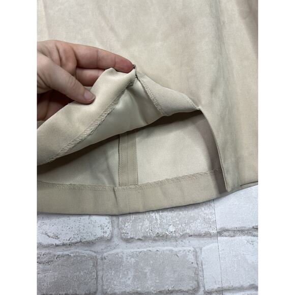 Express VINTAGE 90s Cream Skirt - Picture 6 of 10